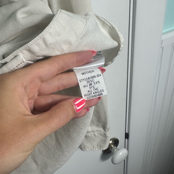 Mother Denim All My Ex's Western Top All the Right Angles Size XS - Picture 8 of 11